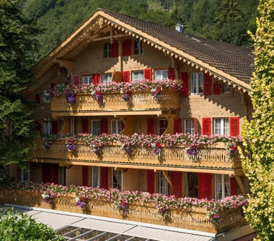 Recent view of Hotel Alpenblick